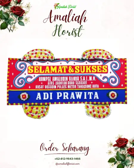 Papan Bunga Ucapan Selamat Sindangkasih